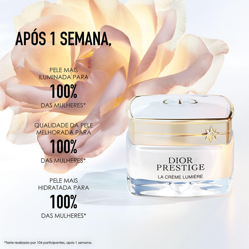 Dior prestige light in white la creme lumiere 2025